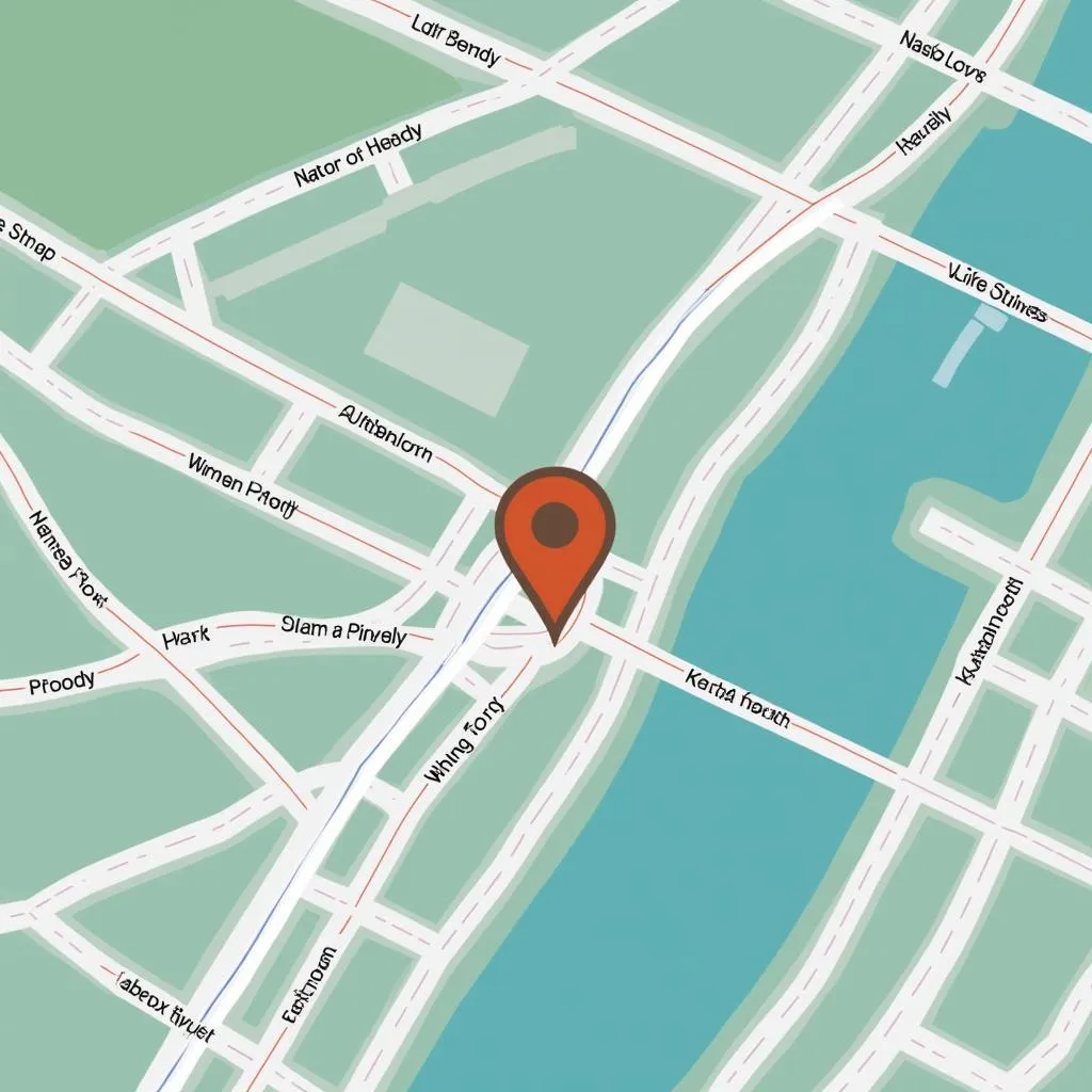 Map showing Calaman office location in Sydney